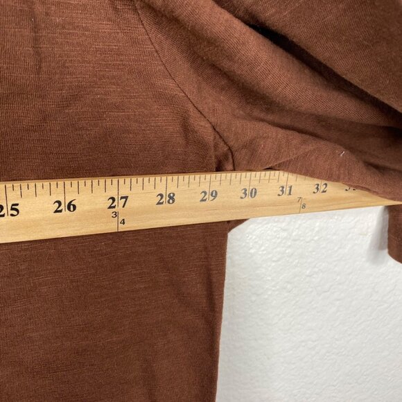 Liz & Me For Catherines Women's Love Cowboys Graphic Print Brown Size 4X NWT - Picture 10 of 11